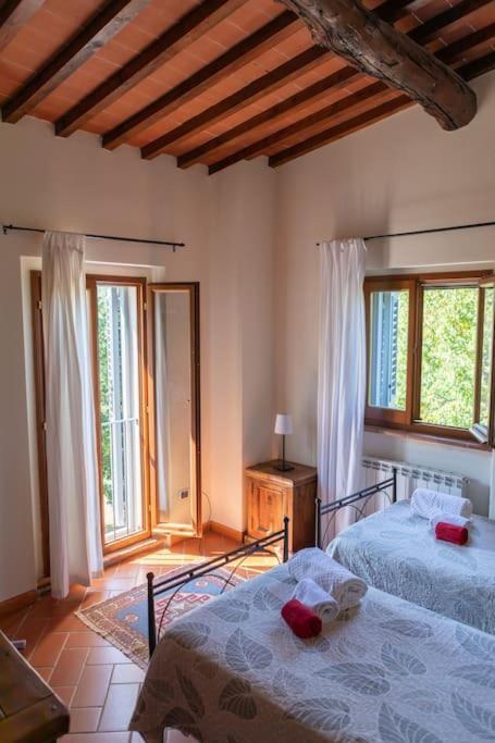 Villa Fienile Panoramico Nel Chianti Greve in Chianti Exterior foto