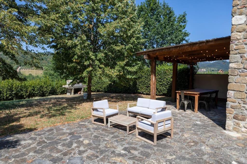 Villa Fienile Panoramico Nel Chianti Greve in Chianti Exterior foto