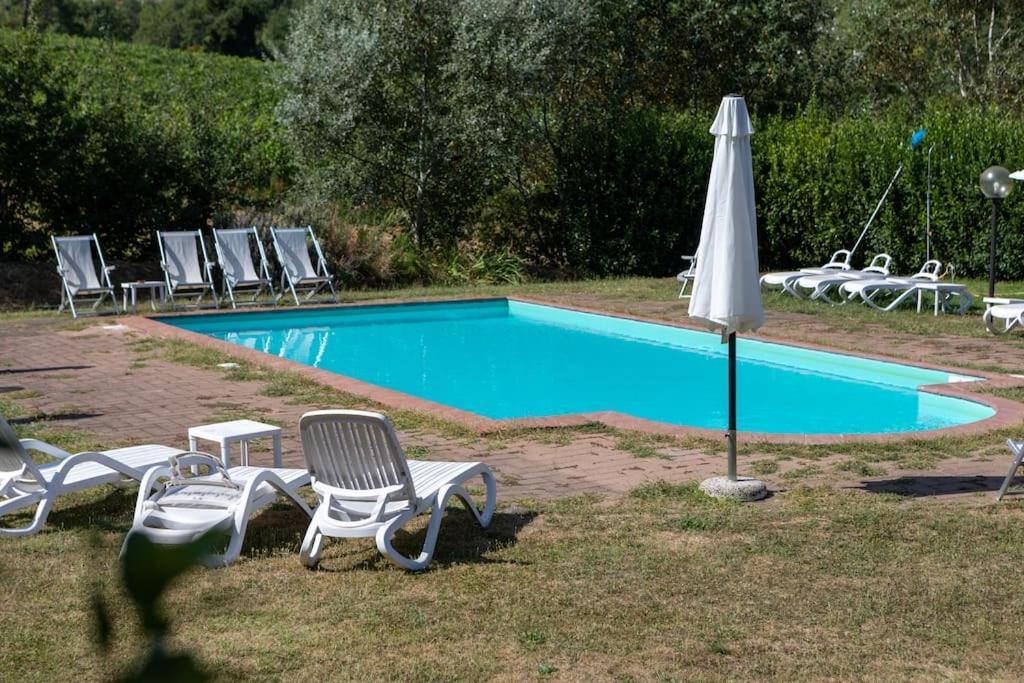 Villa Fienile Panoramico Nel Chianti Greve in Chianti Exterior foto