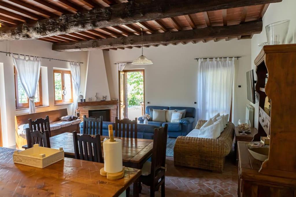 Villa Fienile Panoramico Nel Chianti Greve in Chianti Exterior foto