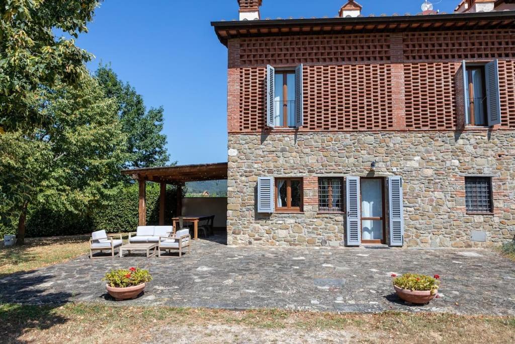 Villa Fienile Panoramico Nel Chianti Greve in Chianti Exterior foto